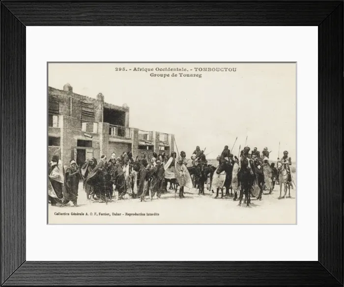 Framed Print : Mali - Timbuktu - Tuaregs Framed Print : Mali - Timbuktu - Tuaregs