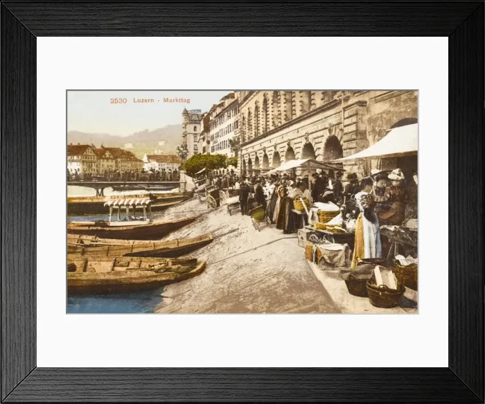 Framed Print : Luzern - Switzerland Framed Print : Luzern - Switzerland