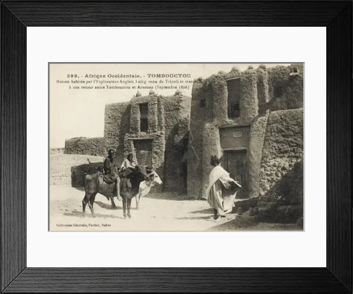 Framed Print : Mali - Timbuktu - Home of Laing Framed Print : Mali - Timbuktu - Home of Laing