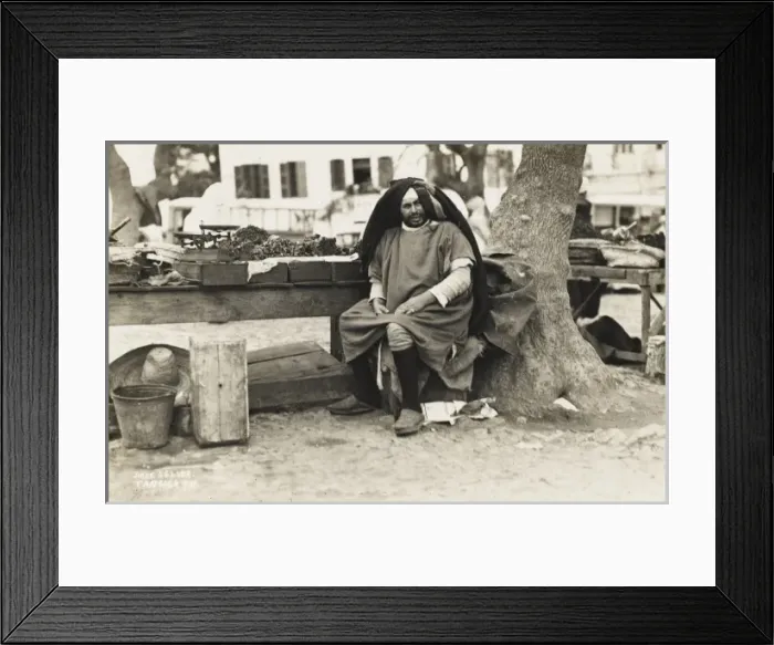 Framed Print : Tangiers Date Seller, Morocco Framed Print : Tangiers Date Seller, Morocco