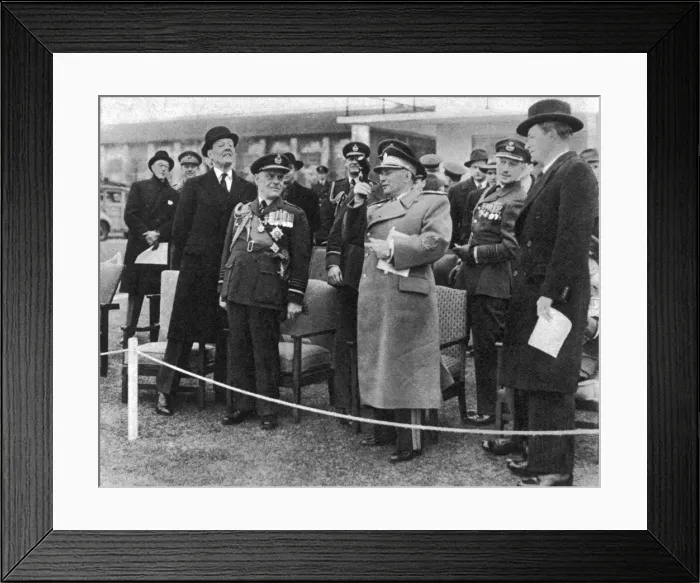 Framed Print : Tito opens an RAF Duxford Air Display Framed Print : Tito opens an RAF Duxford Air Display