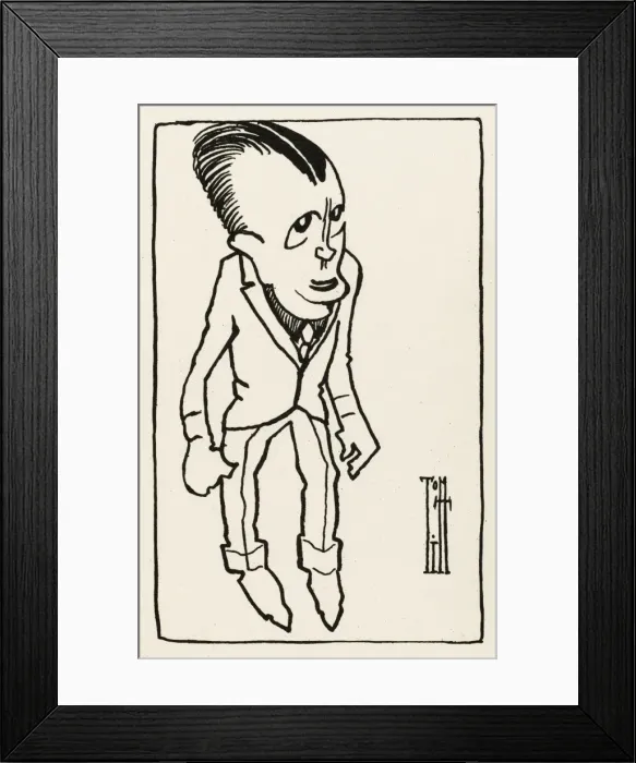 Framed Print : Tom Titt / Gerald du Maurier Framed Print : Tom Titt / Gerald du Maurier