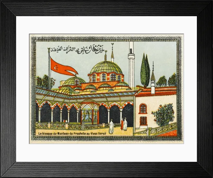 Framed Print : Constantinople - Mosque of the Cloak of the Prophet Framed Print : Constantinople - Mosque of the Cloak of the Prophet