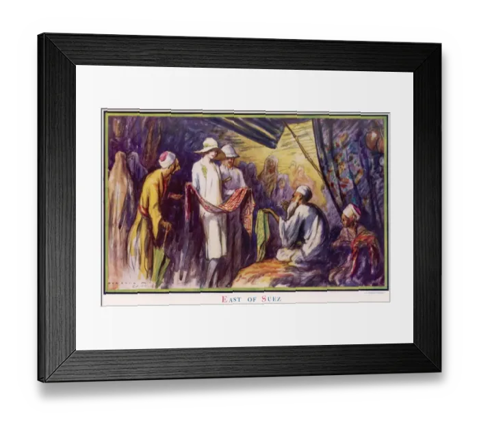 Framed Print : East of Suez by Webster Murray Framed Print : East of Suez by Webster Murray