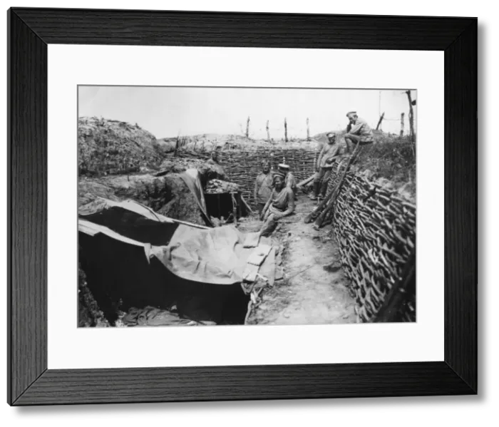 Framed Print : Russian trench Framed Print : Russian trench