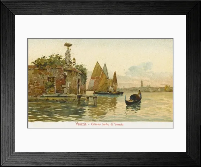 Framed Print : Venice - The Extreme outer border of Venice Framed Print : Venice - The Extreme outer border of Venice