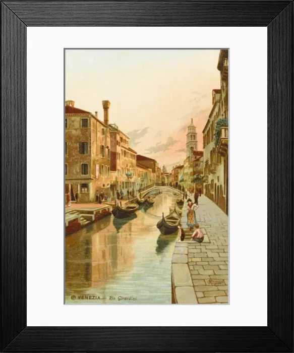 Framed Print : Venice - Rio Girardini Framed Print : Venice - Rio Girardini