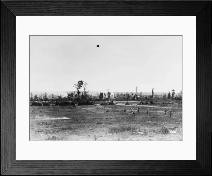 Framed Print : British Front in France, 1918 Framed Print : British Front in France, 1918
