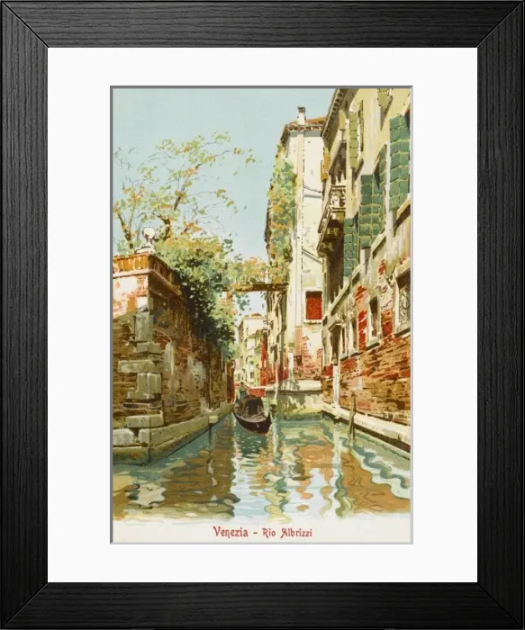 Framed Print : Venice - Rio Albrizzi Framed Print : Venice - Rio Albrizzi