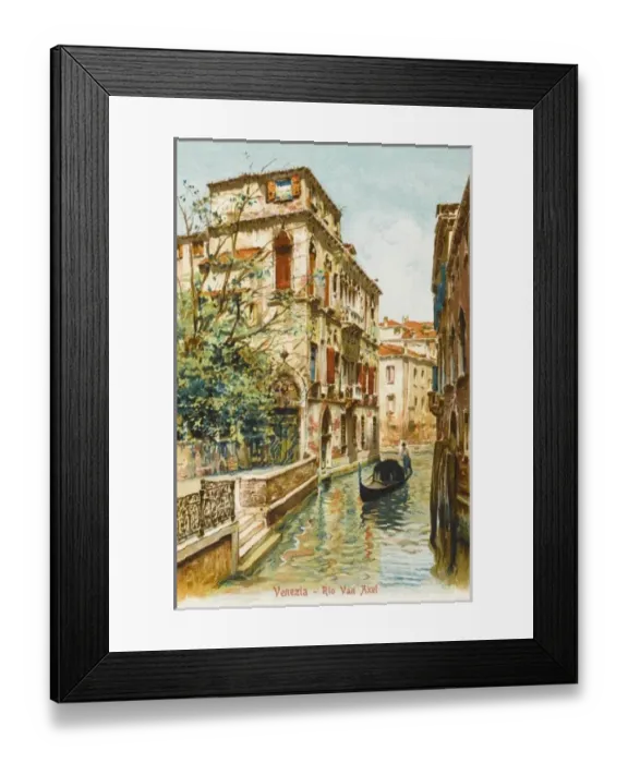 Framed Print : Venice - Rio Van Axel Framed Print : Venice - Rio Van Axel