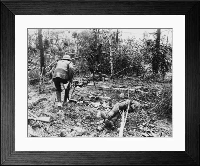 Framed Print : Battle of Tardenois 1918 Framed Print : Battle of Tardenois 1918