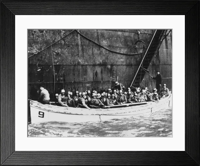 Framed Print : German troops at Oesel Island Framed Print : German troops at Oesel Island