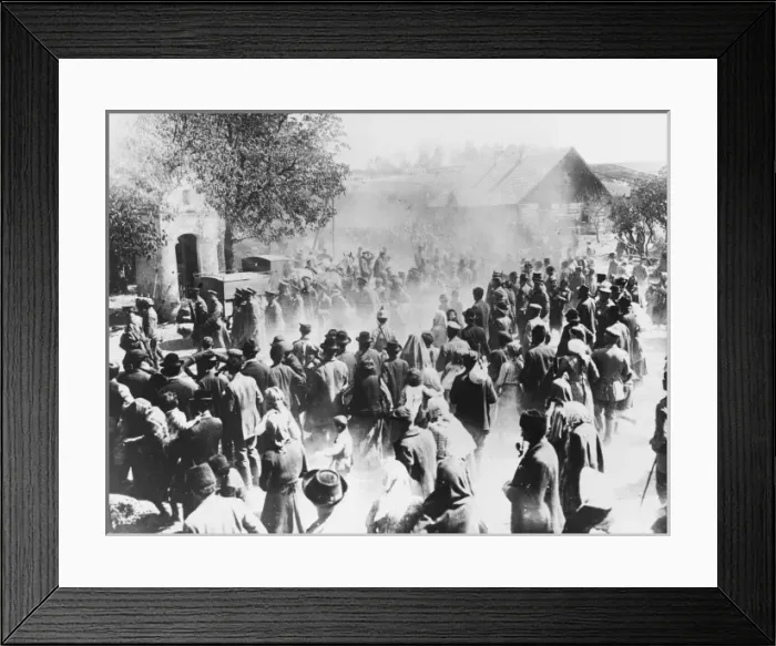 Framed Print : German troops in Przemysl 1915 Framed Print : German troops in Przemysl 1915