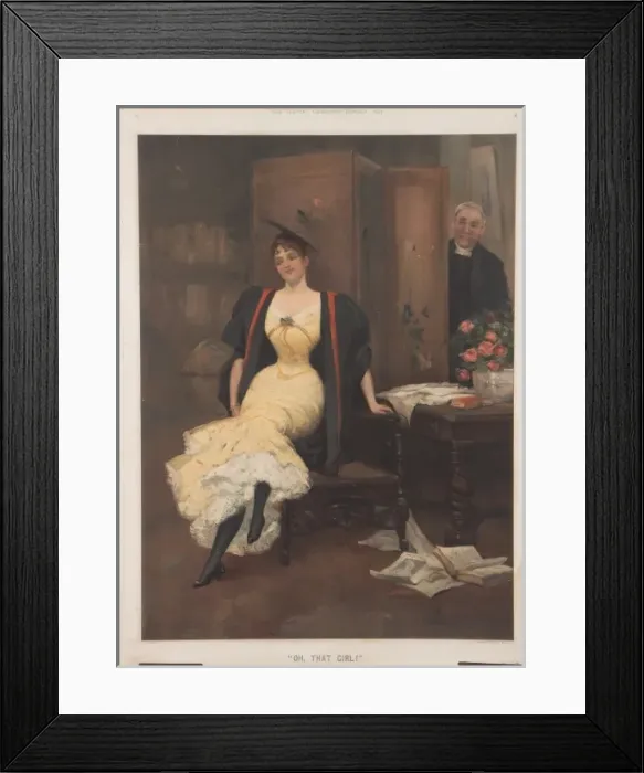 Framed Print : Oh, That Girl Framed Print : Oh, That Girl