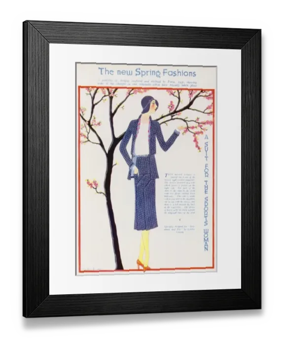 Framed Print : A suit for the sports woman, by Gordon Conway Framed Print : A suit for the sports woman, by Gordon Conway