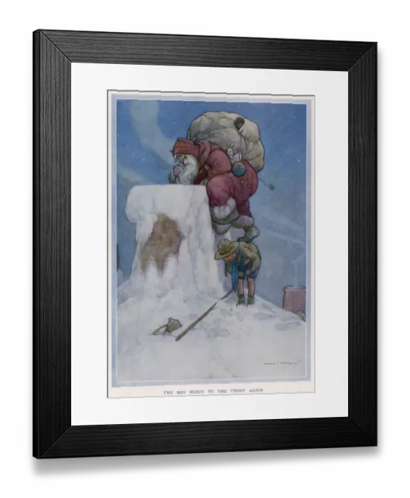 Framed Print : A Leg-up, by Harold. C. Earnshaw Framed Print : A Leg-up, by Harold. C. Earnshaw
