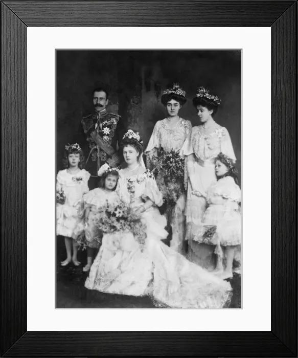 Framed Print : Wedding of Alice of Albany Framed Print : Wedding of Alice of Albany