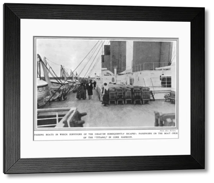 Framed Print : On board the Titanic Framed Print : On board the Titanic