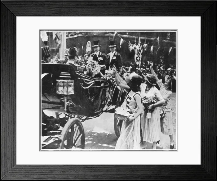 Framed Print : Prince of Wales on Alexandra Rose Day Framed Print : Prince of Wales on Alexandra Rose Day