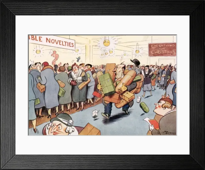 Framed Print : The Homme Who Cherched The Femme, by H. M. Bateman Framed Print : The Homme Who Cherched The Femme, by H. M. Bateman