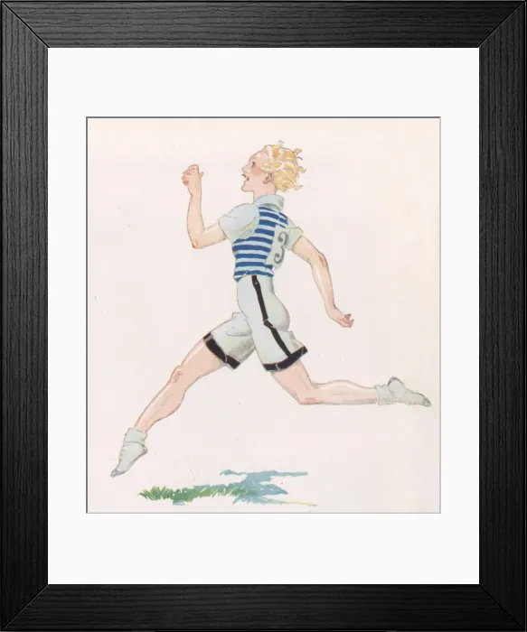Framed Print : Cross country racing by Rene Vincent Framed Print : Cross country racing by Rene Vincent