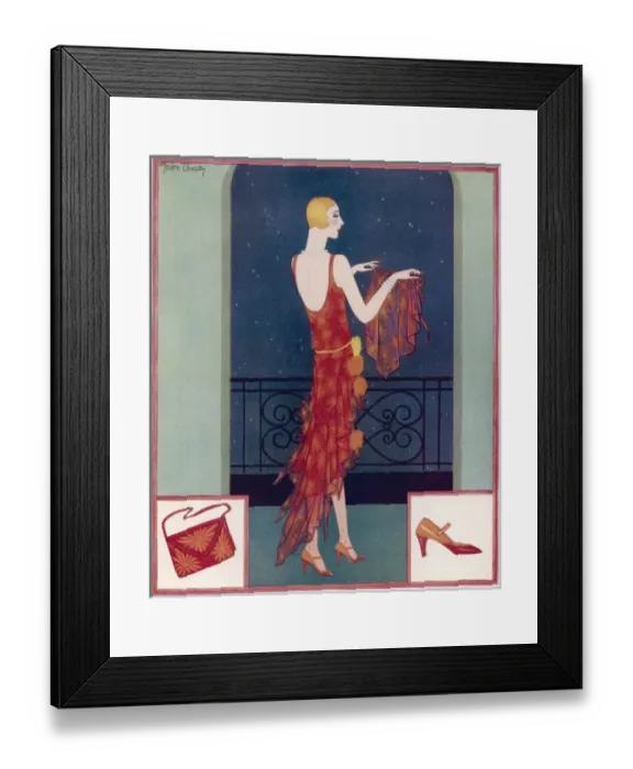 Framed Print : A Tatler fashion by Gordon Conway Framed Print : A Tatler fashion by Gordon Conway