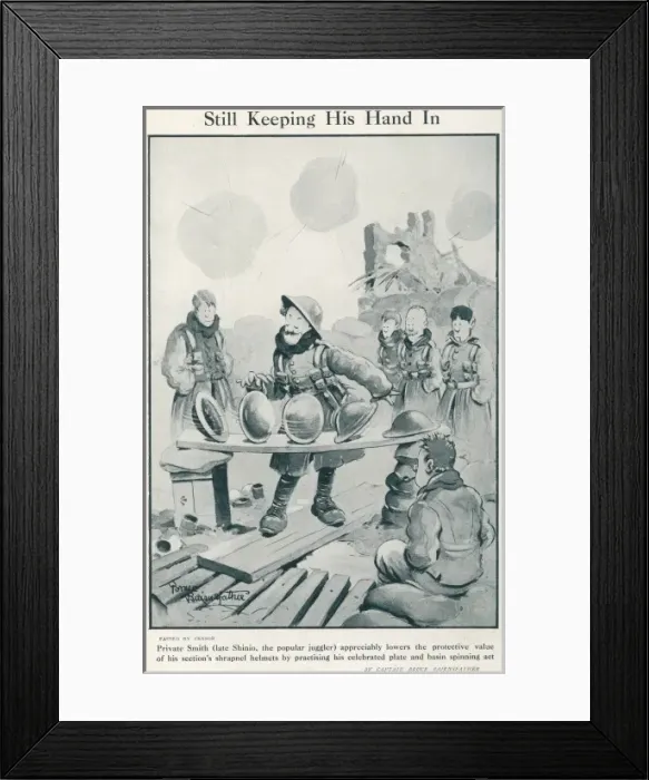 Framed Print : Still Keeping His Hand In Framed Print : Still Keeping His Hand In