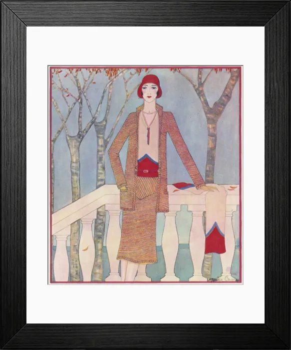 Framed Print : Autumn fashion by Gordon Conway Framed Print : Autumn fashion by Gordon Conway