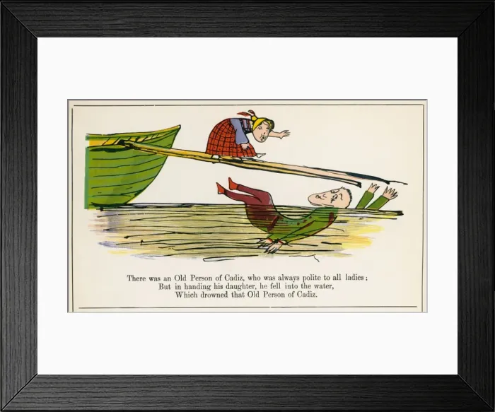 Framed Print : Lear / Nonsense / Cadiz Framed Print : Lear / Nonsense / Cadiz