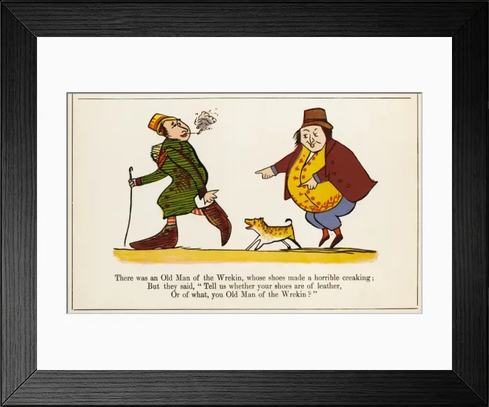 Framed Print : Lear / Nonsense / Wrekin Framed Print : Lear / Nonsense / Wrekin