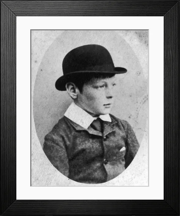 Framed Print : Churchill as a Boy Framed Print : Churchill as a Boy