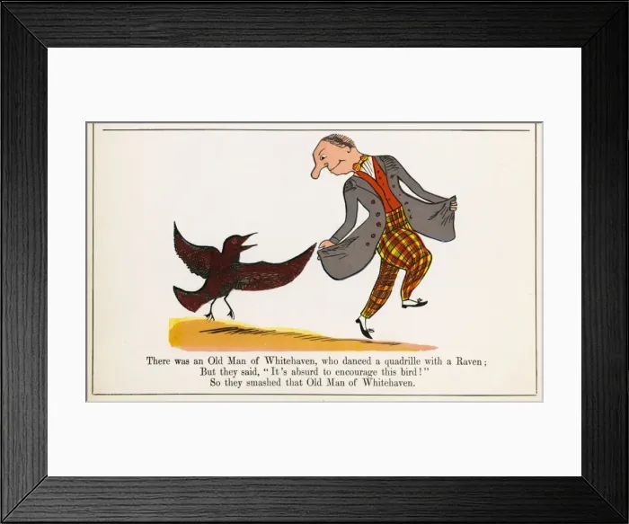 Framed Print : Lear / Nonsense / Whitehaven Framed Print : Lear / Nonsense / Whitehaven
