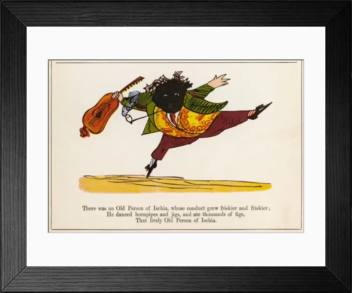 Framed Print : Lear / Nonsense / Ischia Framed Print : Lear / Nonsense / Ischia