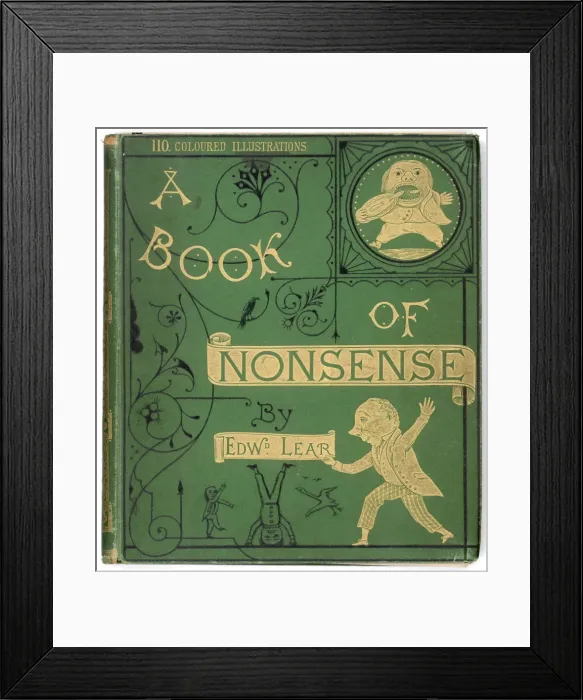 Framed Print : Lear / Nonsense / Cover Framed Print : Lear / Nonsense / Cover