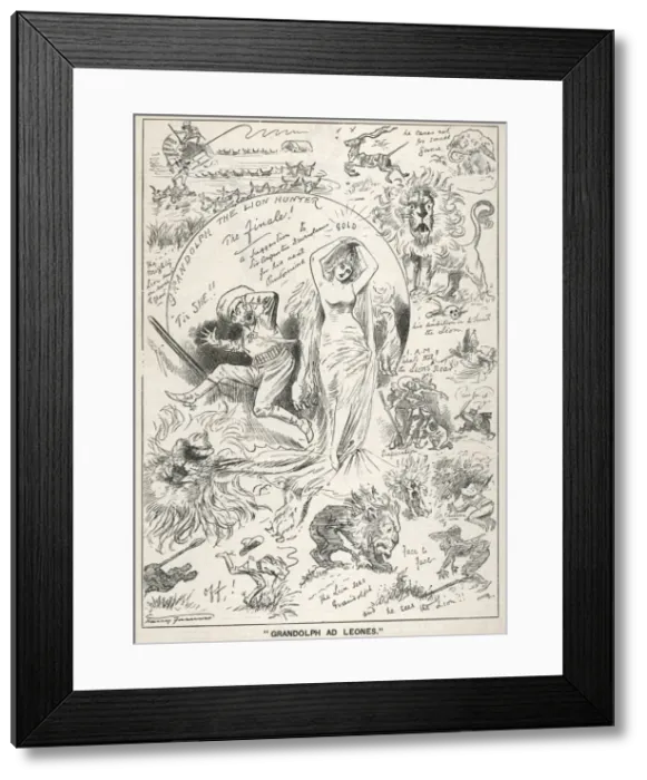 Framed Print : Grandolph Ad Leones Framed Print : Grandolph Ad Leones