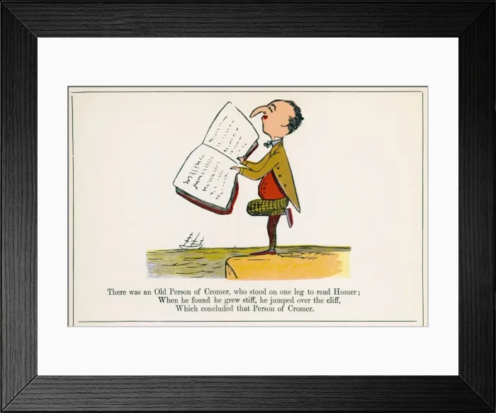 Framed Print : Lear / Nonsense / Cromer Framed Print : Lear / Nonsense / Cromer
