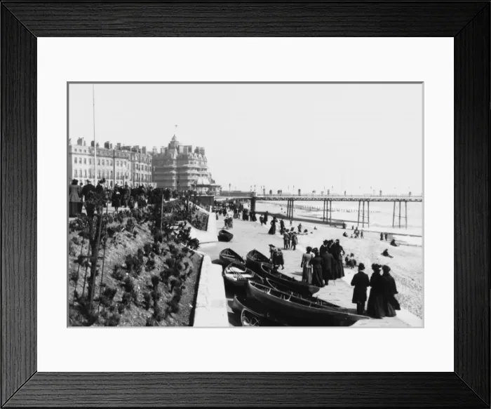 Framed Print : Eastbourne 1901 Framed Print : Eastbourne 1901