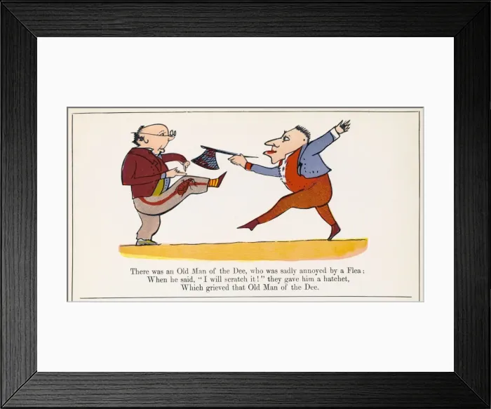 Framed Print : Lear / Nonsense / The Dee Framed Print : Lear / Nonsense / The Dee