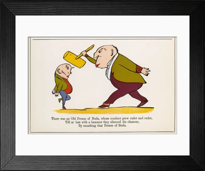 Framed Print : Lear  /  Nonsense  /  Buda