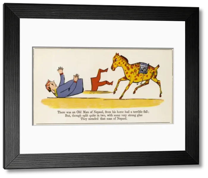 Framed Print : Lear / Nonsense / Nepaul Framed Print : Lear / Nonsense / Nepaul