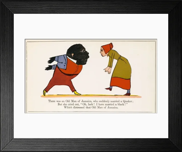 Framed Print : Lear / Nonsense / Jamaica Framed Print : Lear / Nonsense / Jamaica