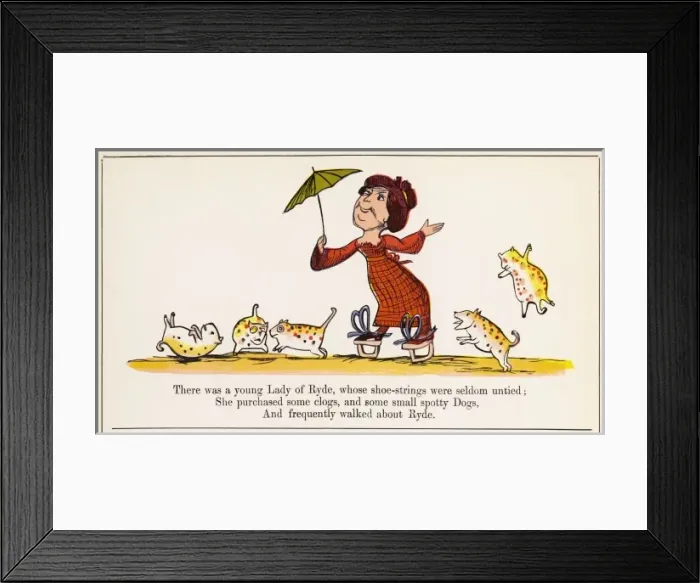 Framed Print : Lear / Nonsense / Ryde Framed Print : Lear / Nonsense / Ryde