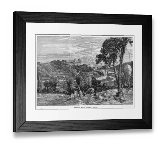 Framed Print : Exeter General View Framed Print : Exeter General View