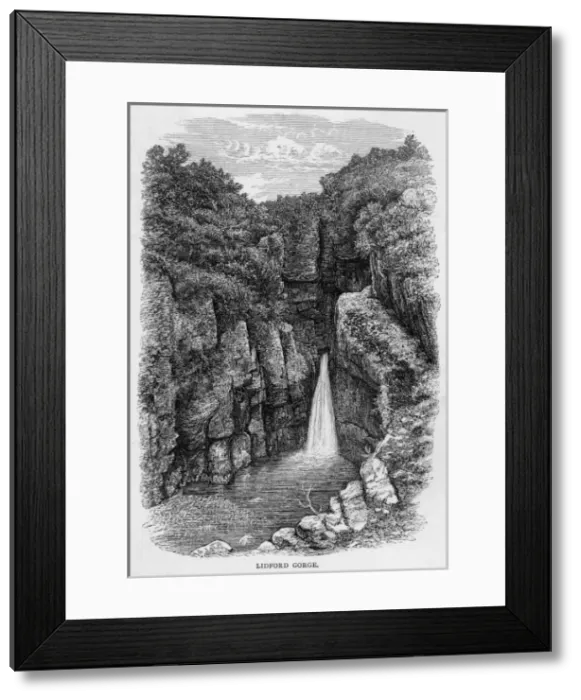 Framed Print : Lidford Gorge Dartmoor Framed Print : Lidford Gorge Dartmoor