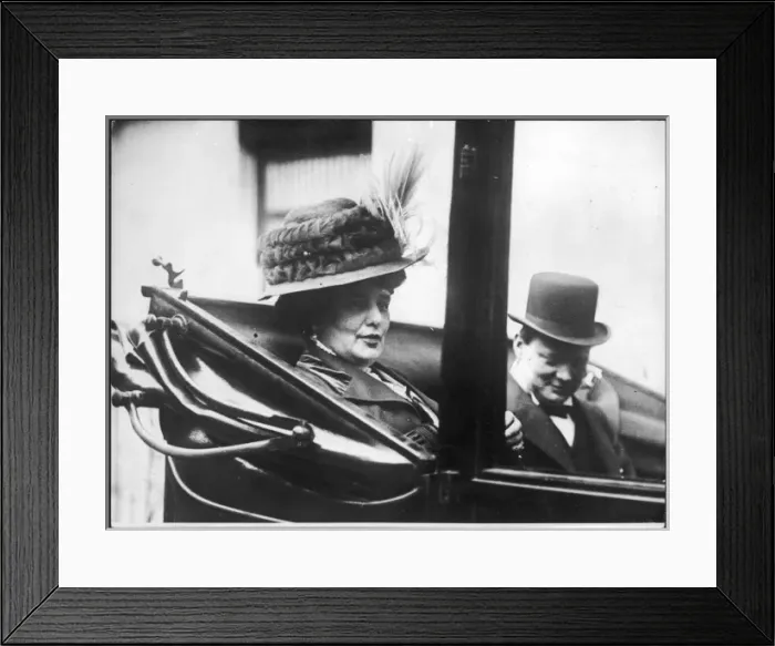 Framed Print : Winston and Mother Framed Print : Winston and Mother