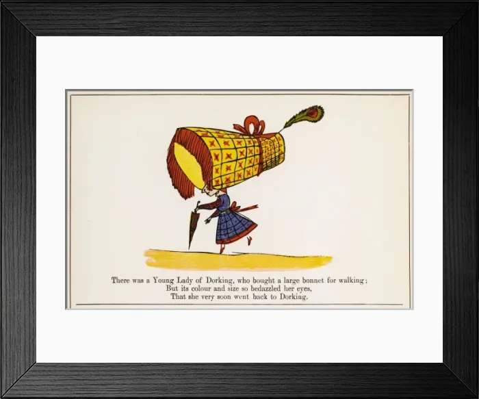 Framed Print : Lear / Nonsense / Dorking Framed Print : Lear / Nonsense / Dorking