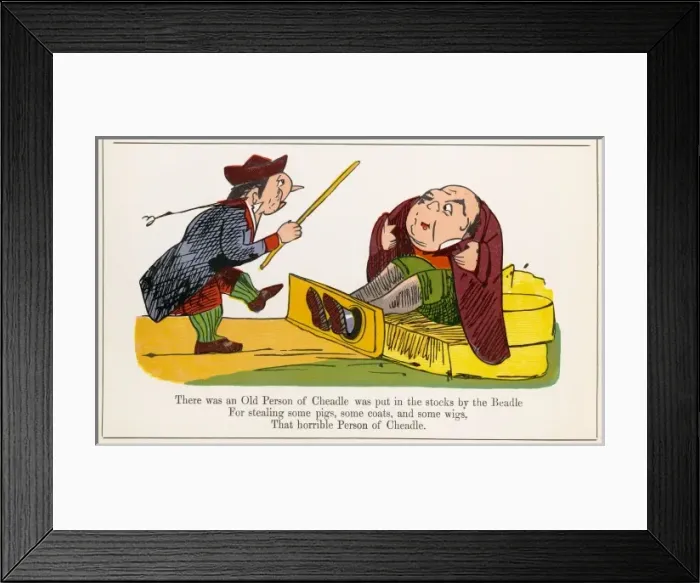 Framed Print : Lear / Nonsense / Cheadle Framed Print : Lear / Nonsense / Cheadle