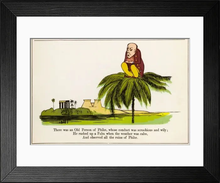 Framed Print : Lear / Nonsense / Philae Framed Print : Lear / Nonsense / Philae