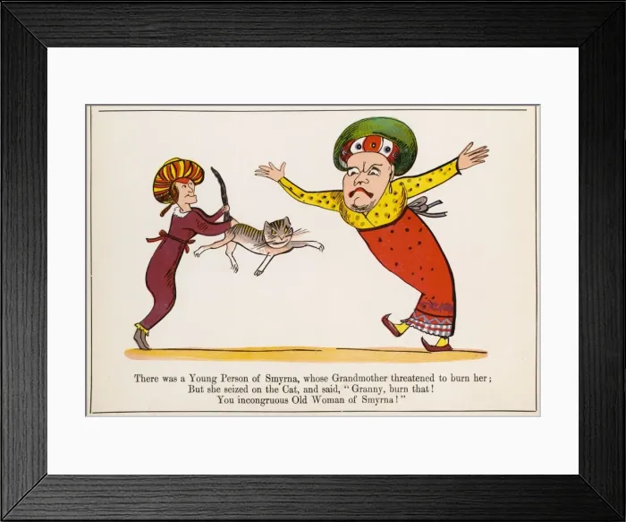 Framed Print : Lear  /  Nonsense  /  Smyrna