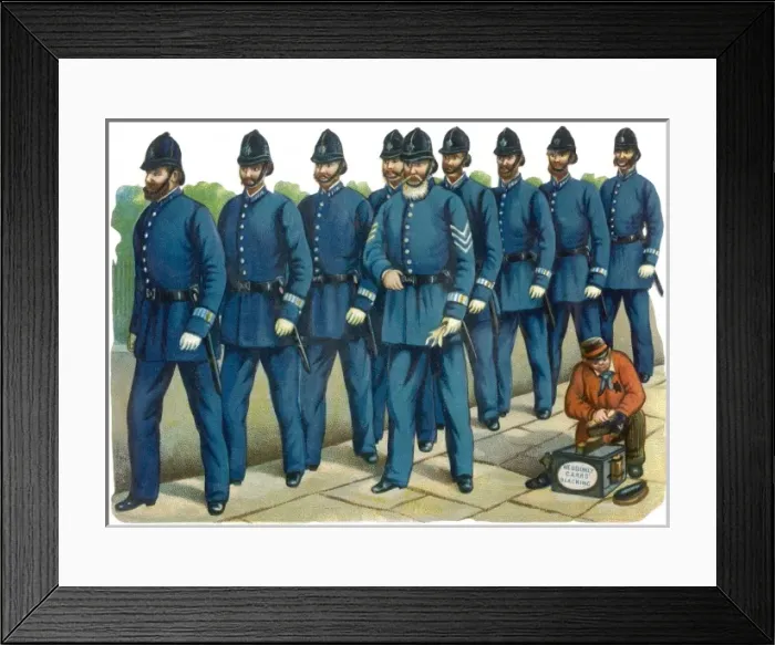 Framed Print : Police Squad Framed Print : Police Squad